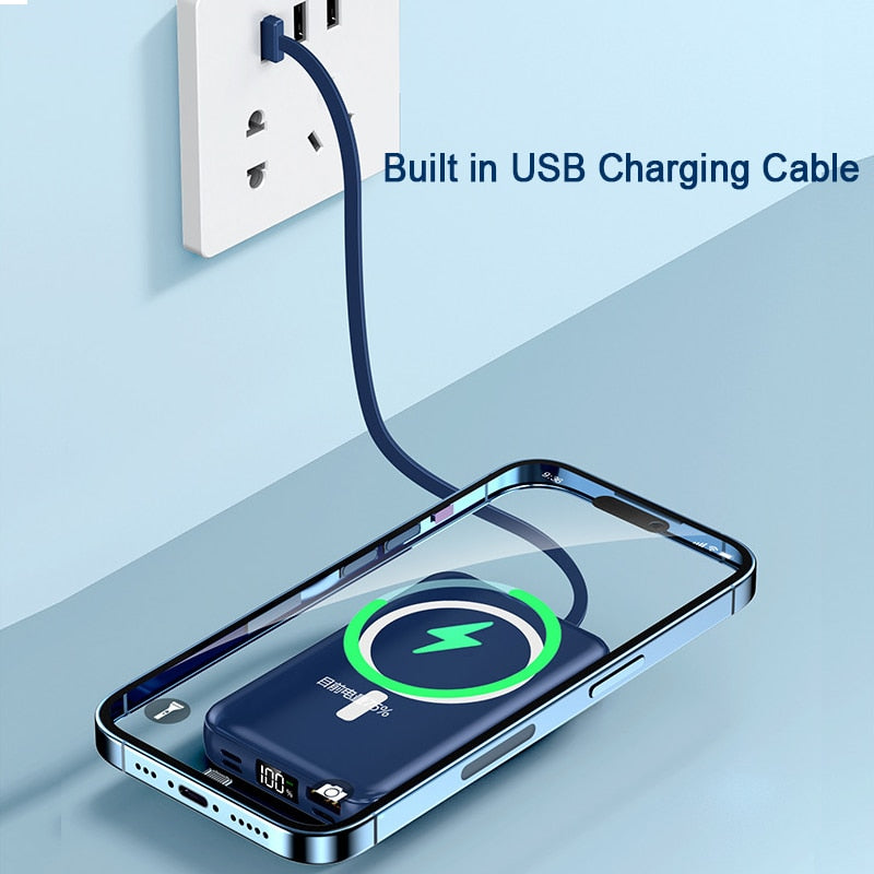 Wireless Power Bank Magnetic 30000mAh | Portable Charger | Shop Now