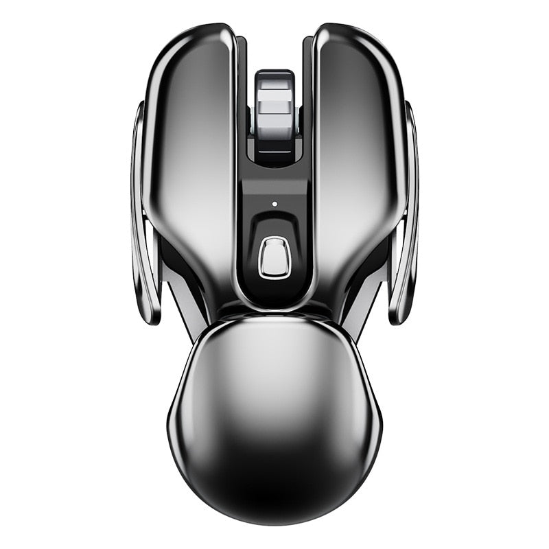 Metal Wireless Gaming Mouse | Rechargeable | 1600DPI | Fast Response