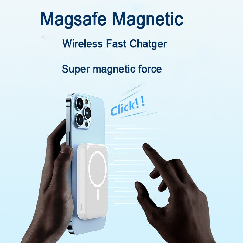 Wireless Power Bank Magnetic 30000mAh | Portable Charger | Shop Now