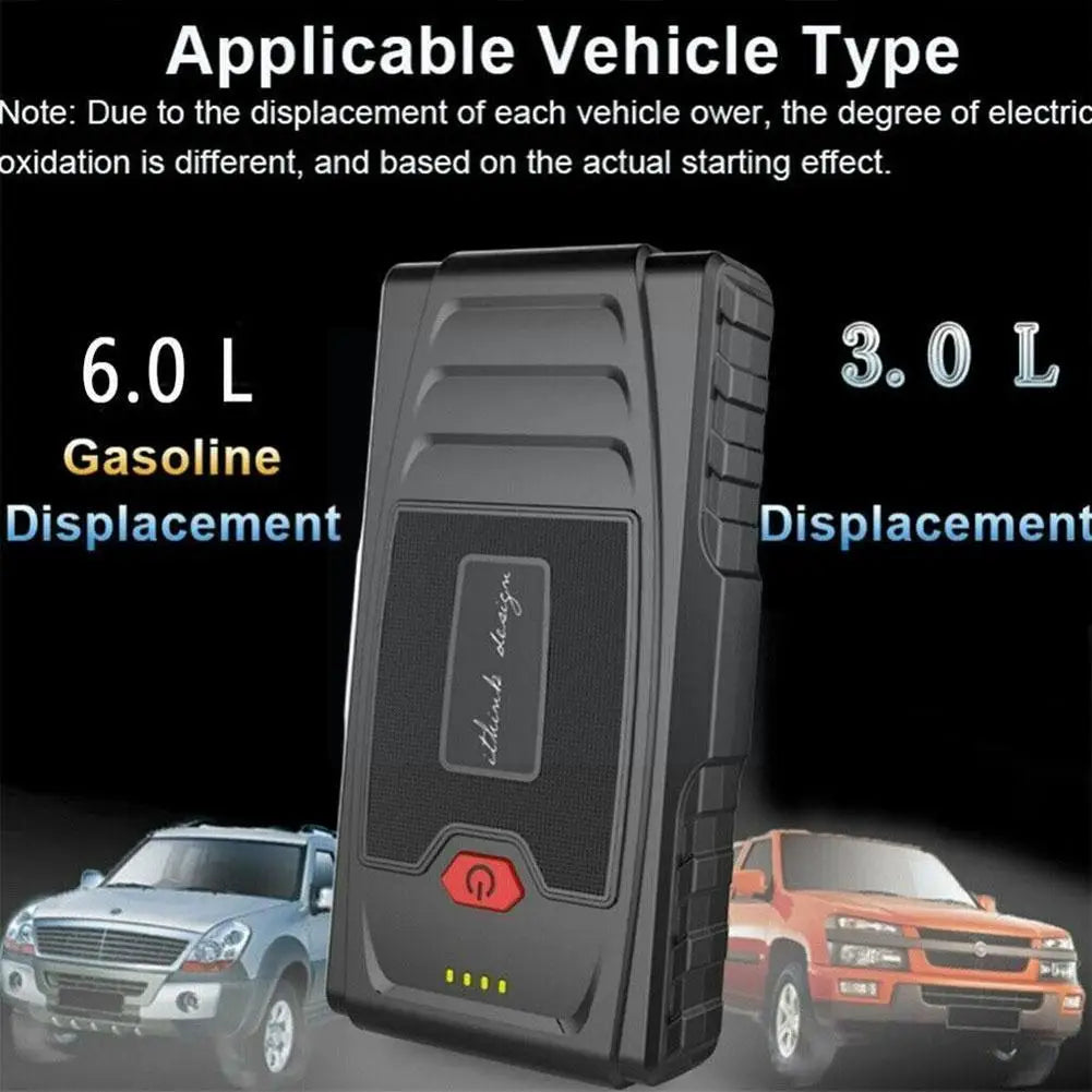 Compact 30000mAh Car Jump Starter