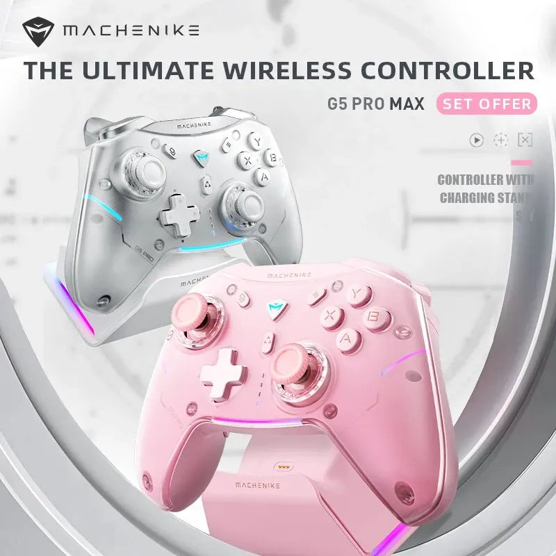 G5 Pro Max Wireless Gaming Controller with Charging Dock