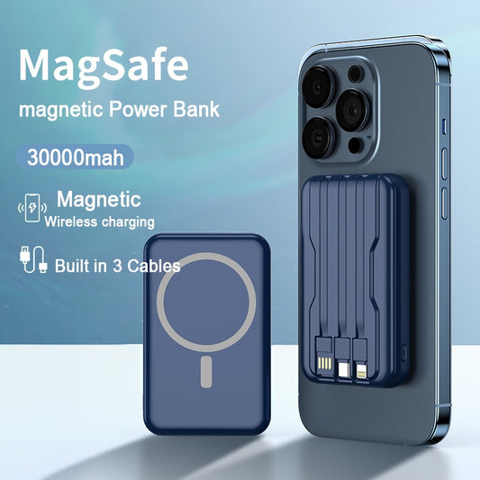Wireless Power Bank Magnetic 30000mAh | Portable Charger | Shop Now